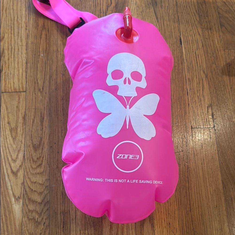 Betty Designs Pink Swim Buoy Open Water Swimmers Ocean Lake